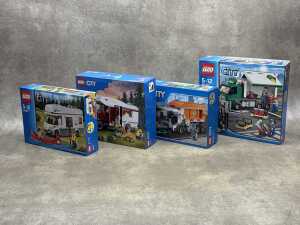 Four LEGO City sets