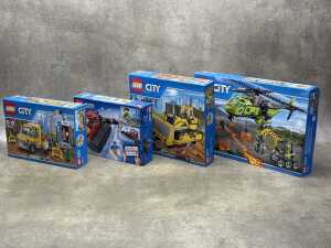 Four LEGO City sets