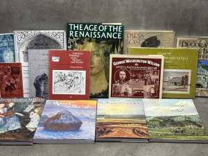 Art history and architecture reference books, including Spooner - 2