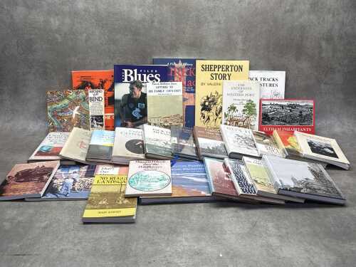 Victorian local history books, including Eltham Inhabitants