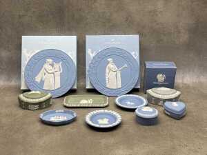 Wedgwood Jasperware, including some boxed