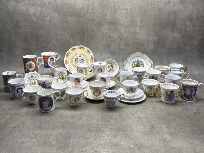British Royal family memorabilia - mainly Queen Elizabeth II