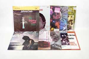 10 Taiwanese pressed Country and Pop vinyl records