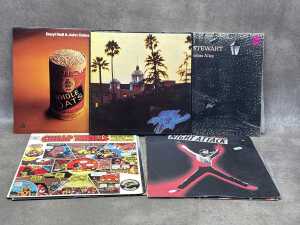 Nine Rock and Pop vinyl records - 3