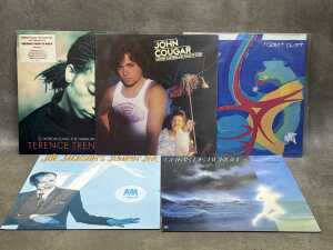 Nine '80s Pop vinyl records - 2