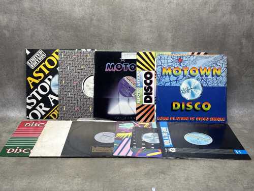 10 Funk and Disco 12" vinyl singles