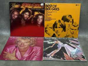 Ten Rock and Pop vinyl records - 2
