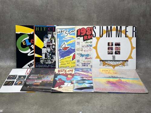 10 Rock and Pop compilation vinyl records