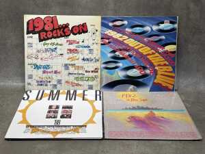10 Rock and Pop compilation vinyl records - 3