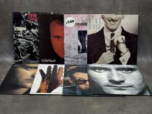 Eight '80s Pop vinyl records