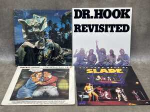 Ten 1970s Rock and Pop vinyl records - 2