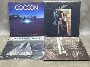 Eight soundtrack vinyl records - 3