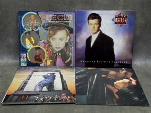 Six '80s Pop vinyl records - 3