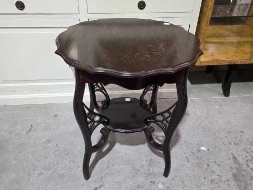 Mahogany occasional table