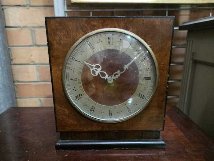 Thomas Mercer LTD timber mantel clock