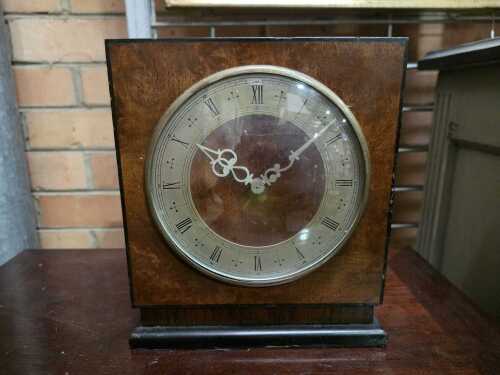Thomas Mercer LTD timber mantel clock