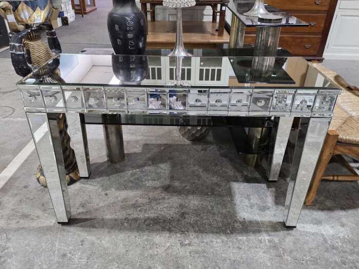 Bromley mirrored console table