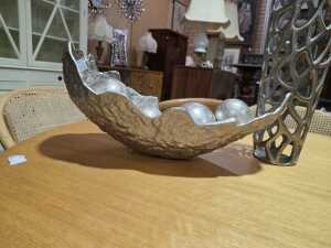 Two modern decorative homewares in silver tones - 4