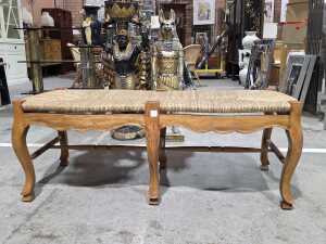 Cane top footstool - 2
