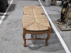 Cane top footstool - 3