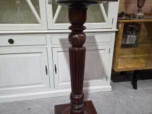 Timber pedestal stand - 2