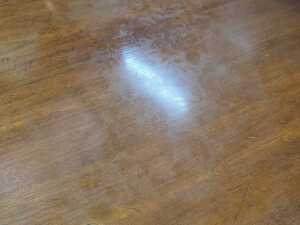 Round timber dining table - 5