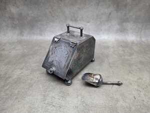 James Dixon and Sons silver plated sugar scuttle - 6