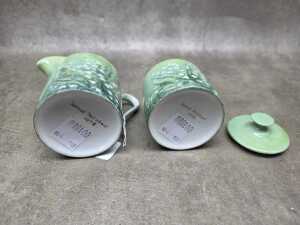 Four pieces of hand painted porcelain pieces - 7