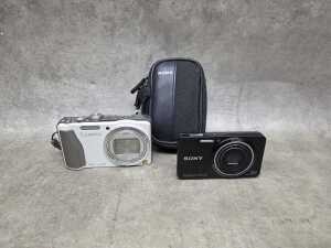Two digital point and shoot cameras