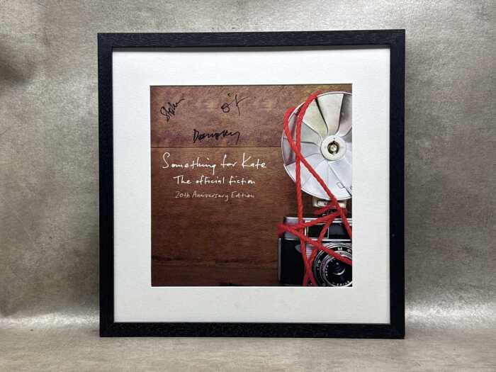 Something for Kate 'The Official Fiction' 20th Anniversary framed art card