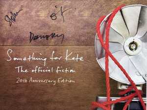Something for Kate 'The Official Fiction' 20th Anniversary framed art card - 2