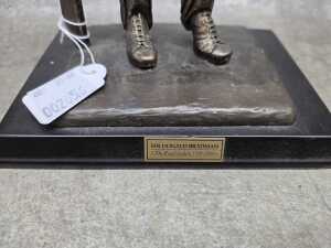 Sir Donald Bradman, The Final Salute 1908-2001, cold cast bronze (resin) - 5