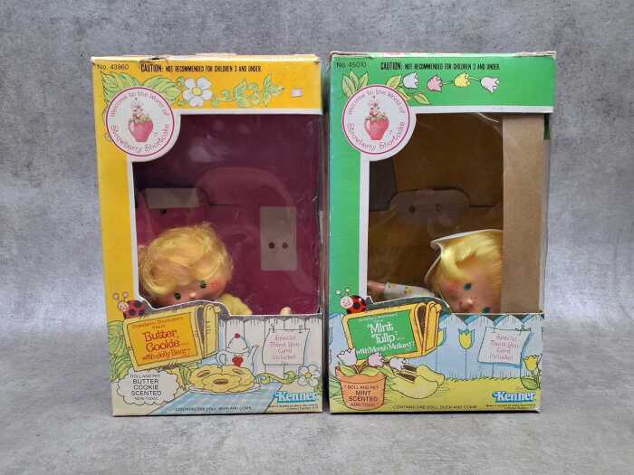 Two 1984 Kenner Strawberry Shortcake friends