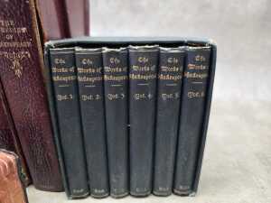 Seven leatherbound books - 2