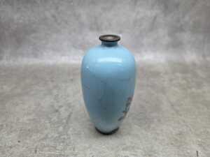 Oriental cloisonne vase - 3