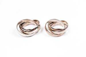 A collection of rings in sterling silver - 2