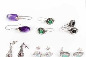 A collection of jewellery in sterling silver - 2