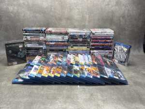DVDs mostly family and sci-fi
