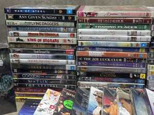 DVDs mostly family and sci-fi - 3