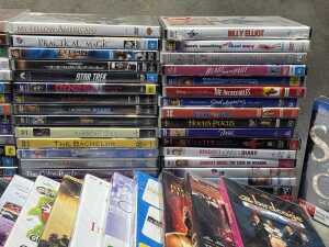 DVDs mostly family and sci-fi - 4