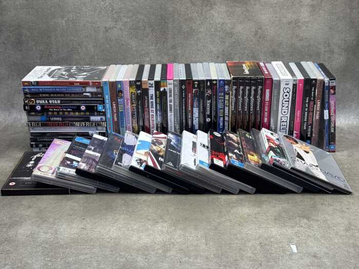 Music DVDs, including Cosmic Psychos 'Blokes You Can Trust'