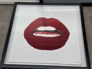 Three framed pop art style and advertising prints - 2