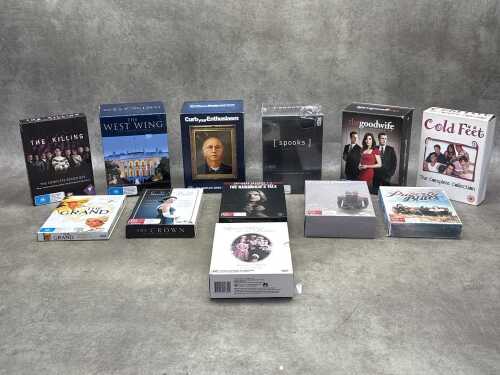 DVD TV box sets, including Spooks