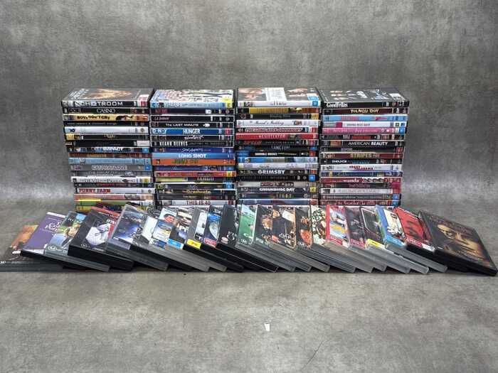 DVD movies, including Anton Corbijn's Control