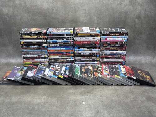 DVD movies, including Anton Corbijn's Control