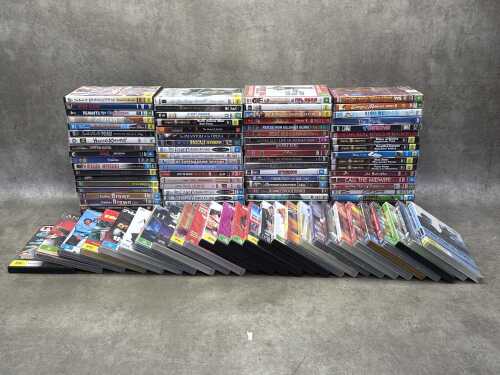DVDs, including movies, documentaries, TV shows