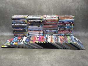 DVDs, including movies, documentaries, TV shows
