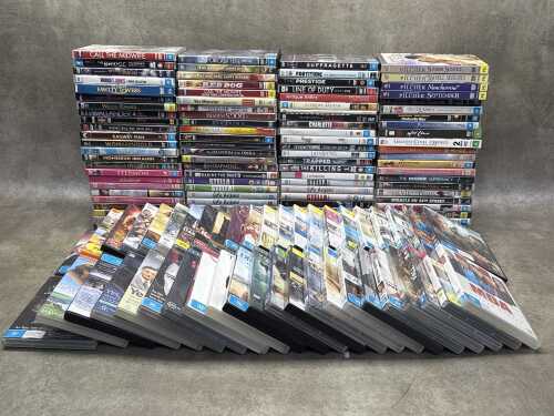 DVDs, including Nordic Noir TV shows and documentaries