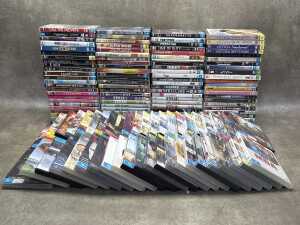 DVDs, including Nordic Noir TV shows and documentaries