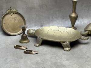 Group of decorative brassware - 2